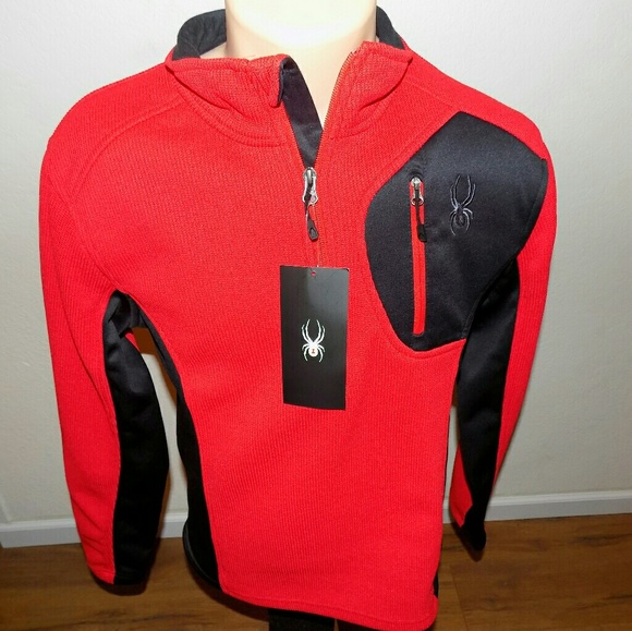 Spyder Other - NWT Spyder Quarter Zip Fleece Jacket